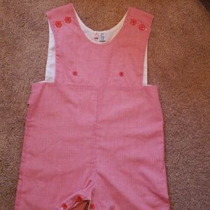 Red and White Gingham Jon Jon